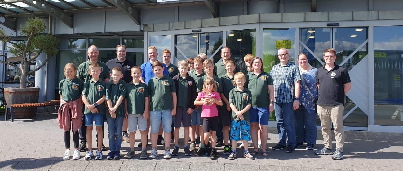 Teilnehmer unserer Flughafenbesichtigung