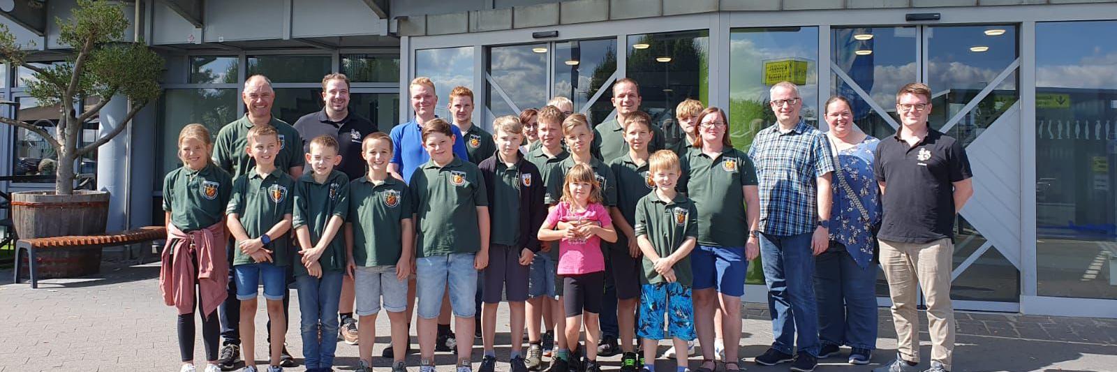 Teilnehmer unserer Flughafenbesichtigung