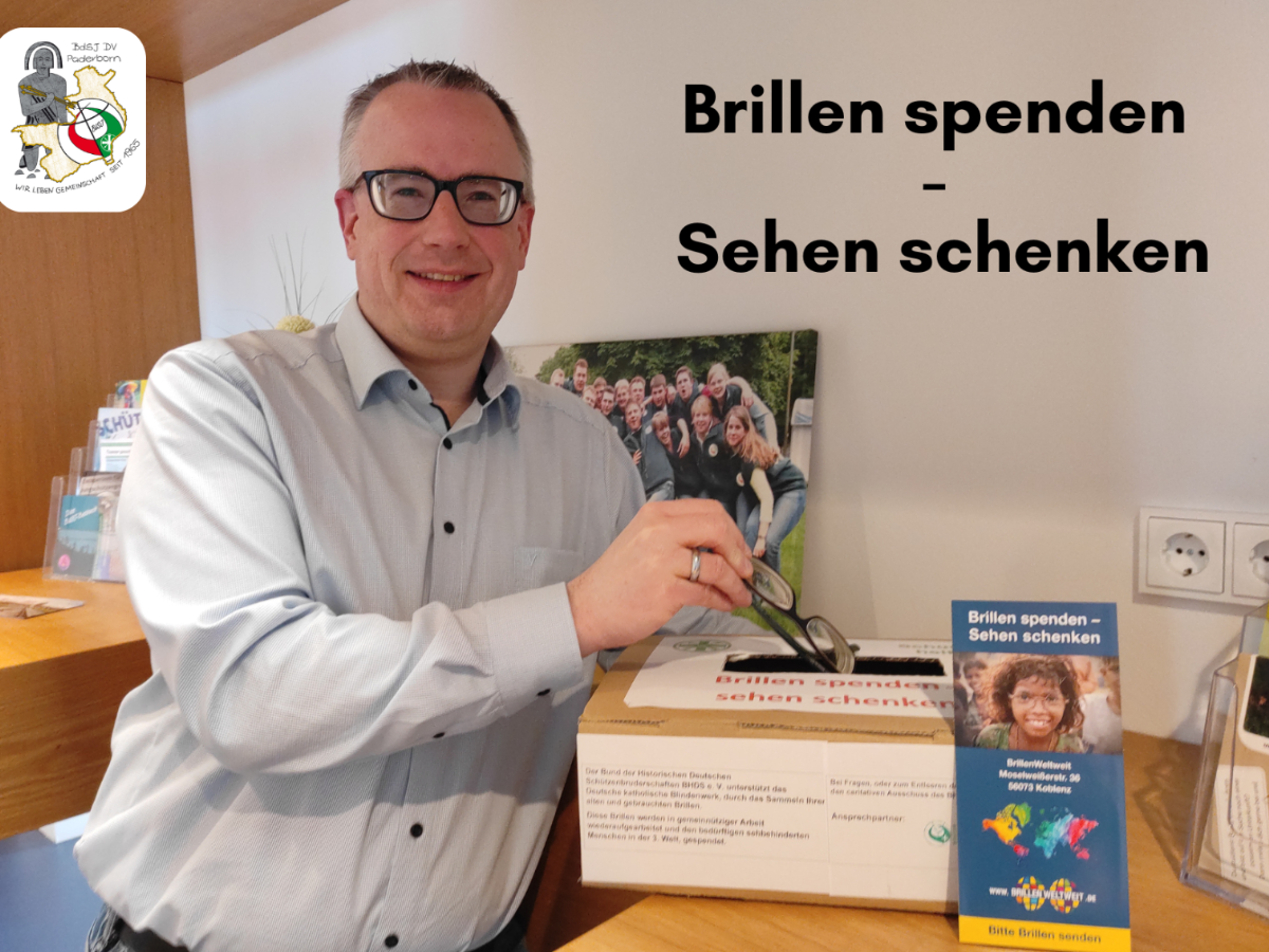 Brillen spenden - Sehen schenken