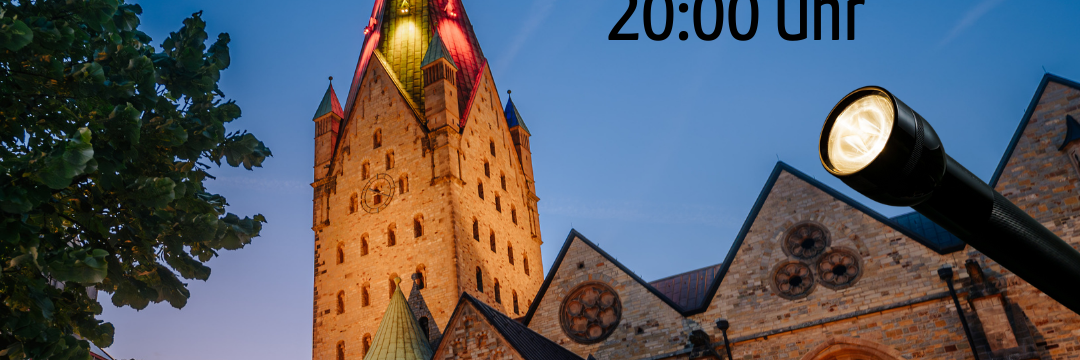 Taschenlampenführung im Paderborner Dom