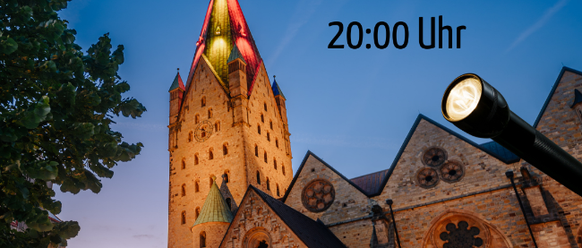 Taschenlampenführung im Paderborner Dom